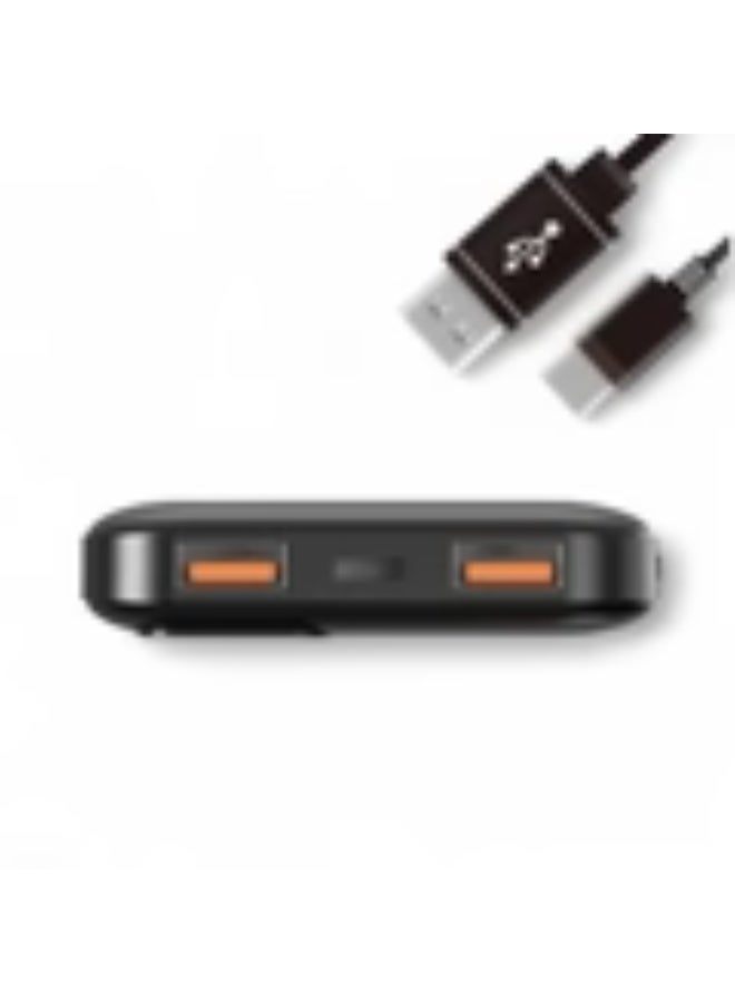 بانك طاقة إنرجايزر الترايمت UE10073P – سعة 10,000mAh، شحن سريع 22.5W، دعم PD 3.0 و Quick Charge، مخرج USB مزدوج، تصميم محمول ومضغوط