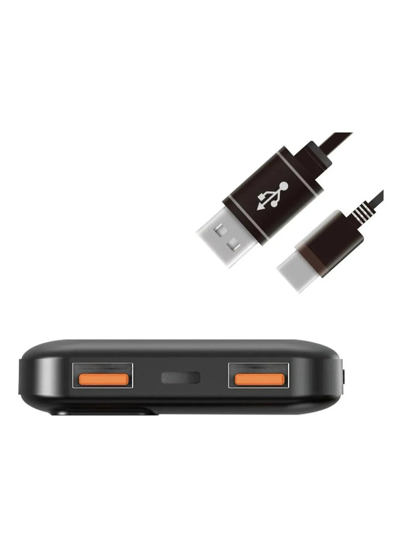 بانك طاقة إنرجايزر الترايمت UE10073P – سعة 10,000mAh، شحن سريع 22.5W، دعم PD 3.0 و Quick Charge، مخرج USB مزدوج، تصميم محمول ومضغوط
