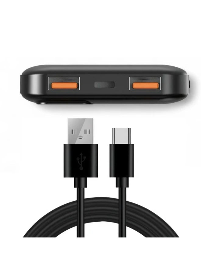 بانك طاقة إنرجايزر الترايمت UE10073P – سعة 10,000mAh، شحن سريع 22.5W، دعم PD 3.0 و Quick Charge، مخرج USB مزدوج، تصميم محمول ومضغوط