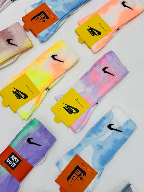 تاي داي nike ٣ ازواج من الجوارب