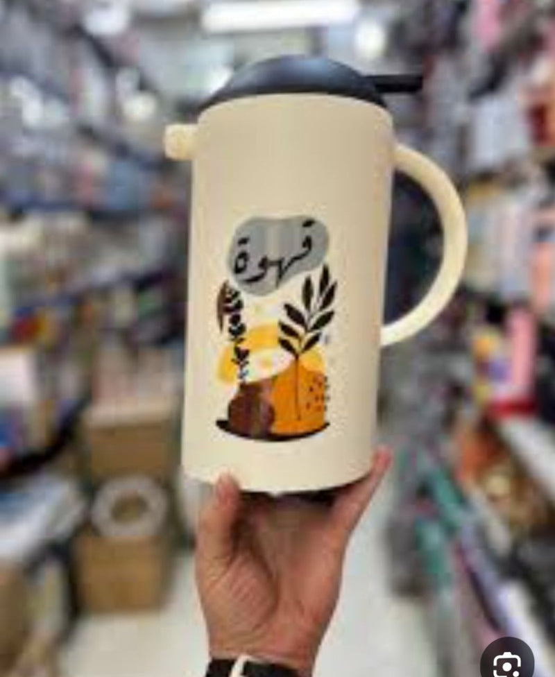 ترمس حراري قلب زجاج