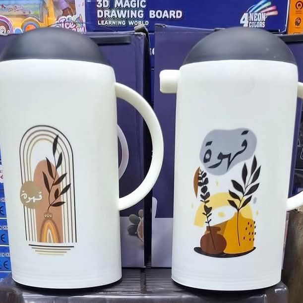 ترمس حراري قلب زجاج