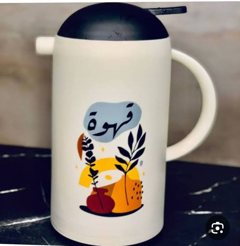 ترمس حراري قلب زجاج
